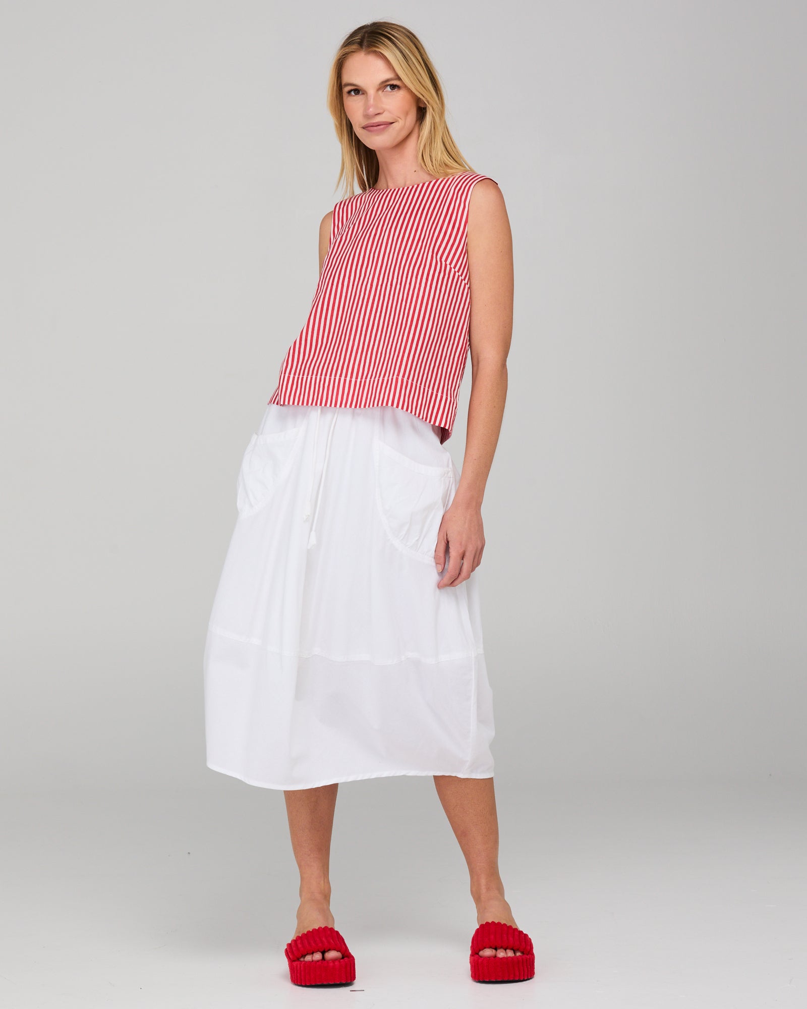 Hara Top - Emilia Stripe