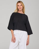 Dimple Top - Black