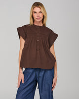 Danika Top - Ground Coffee