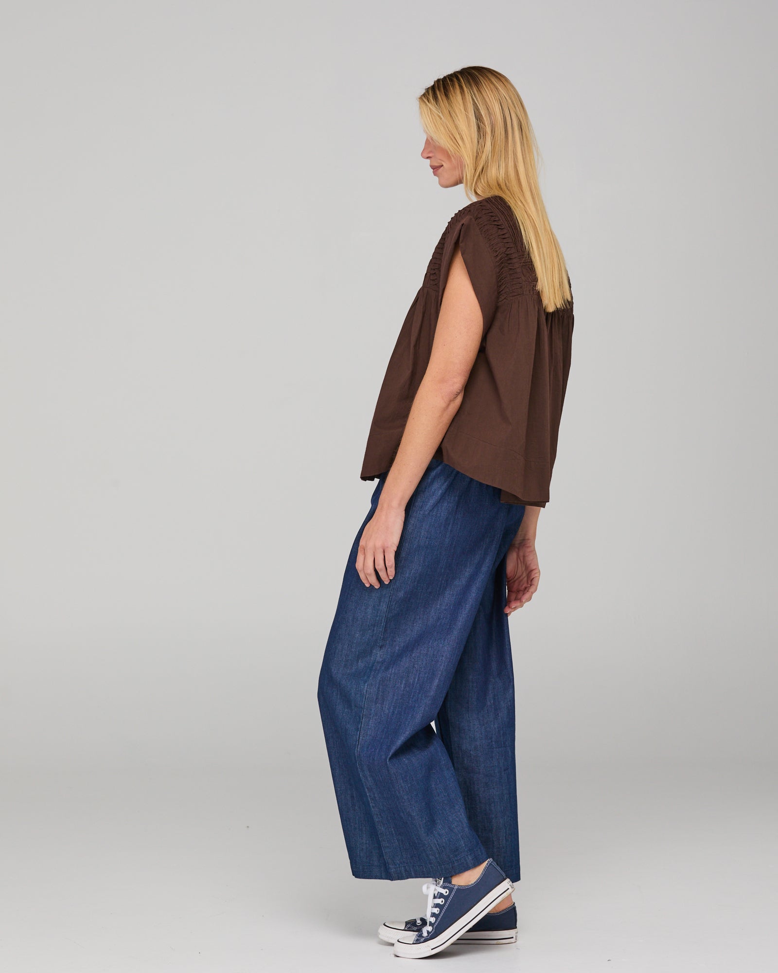 Danika Top - Ground Coffee