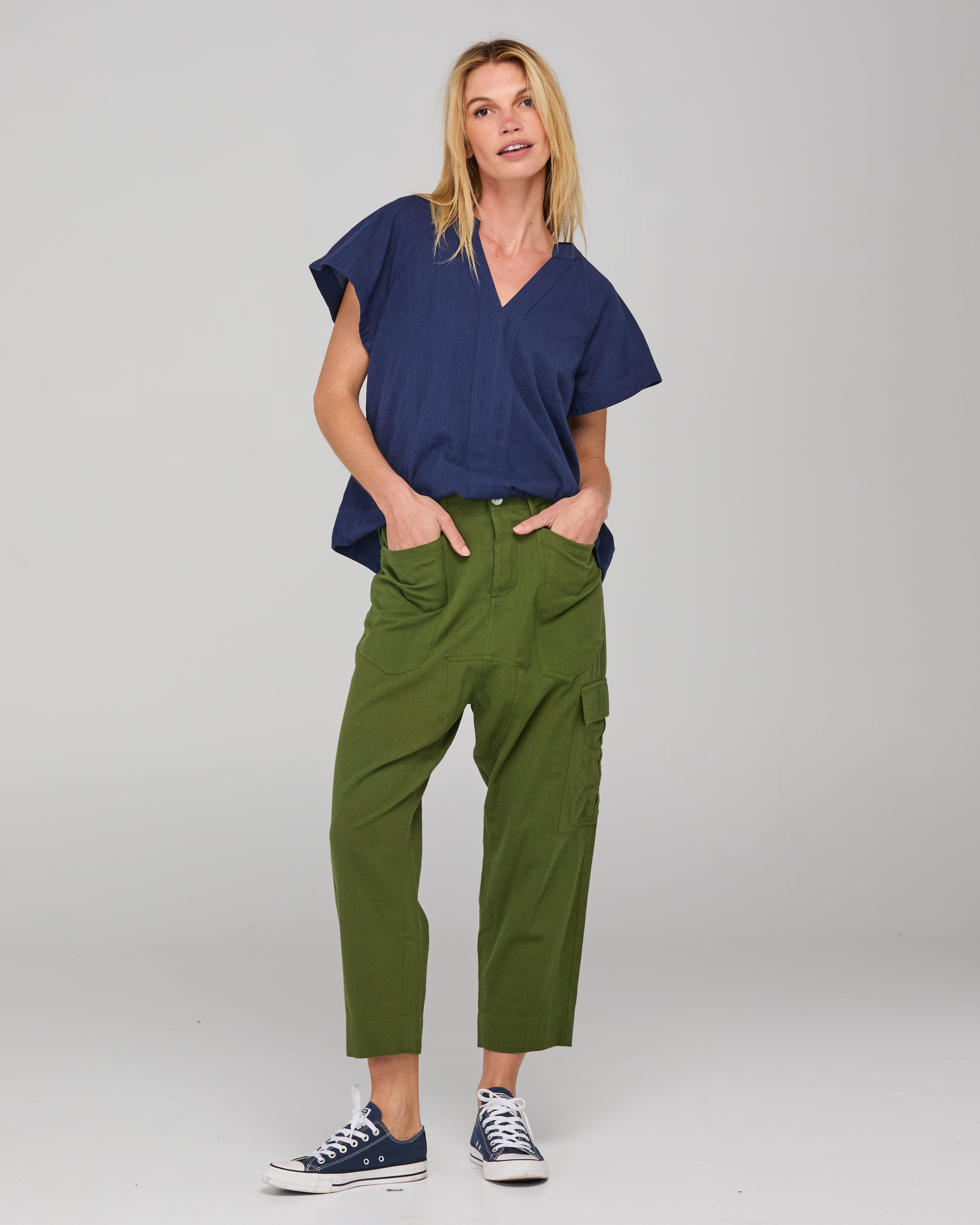 Molly Cargo Pant - Khaki