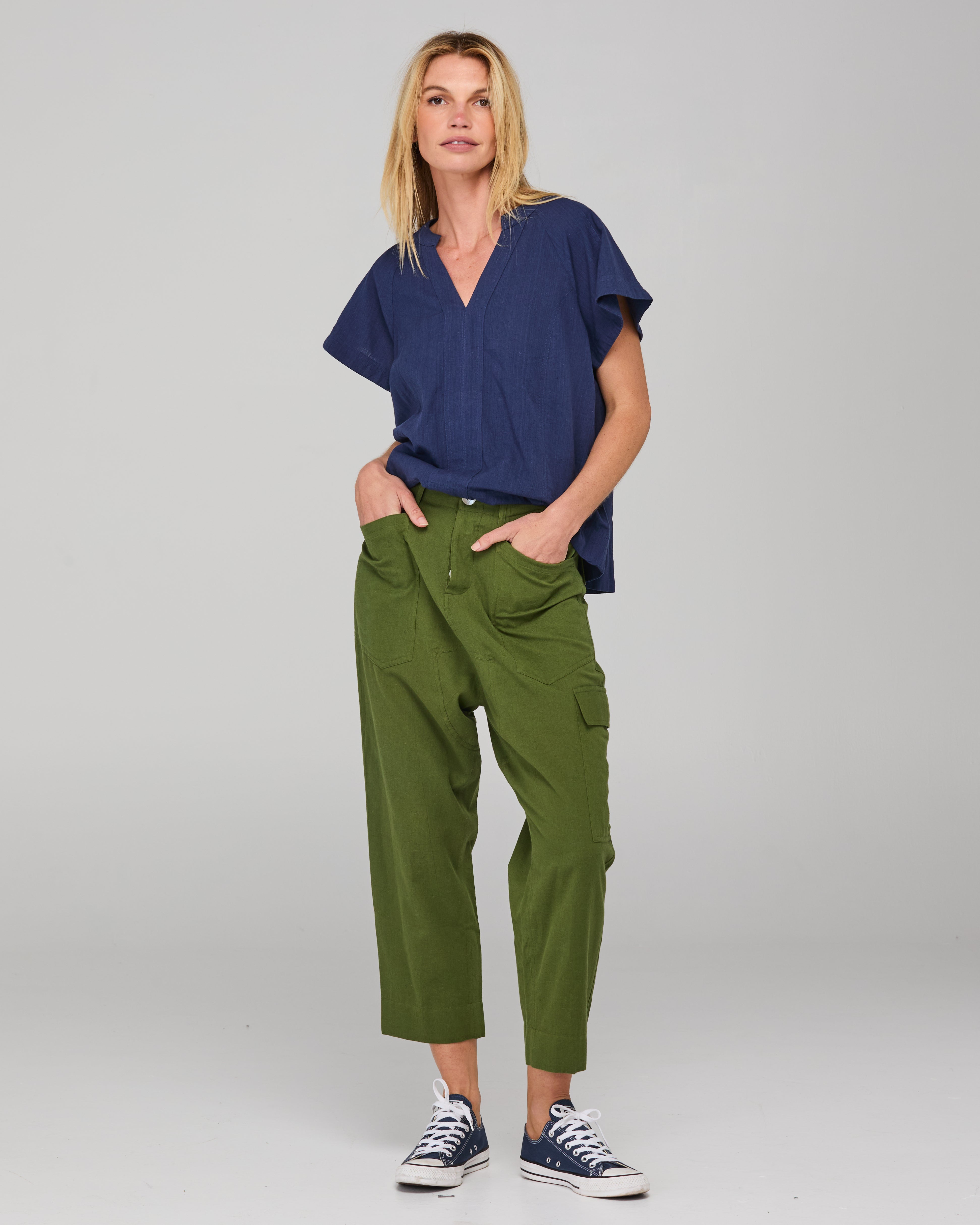 Molly Cargo Pant - Khaki