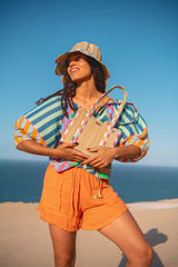 Mini Occasion Tote - Confetti Coast