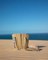 Midi Tropez Tote - Confetti Coast