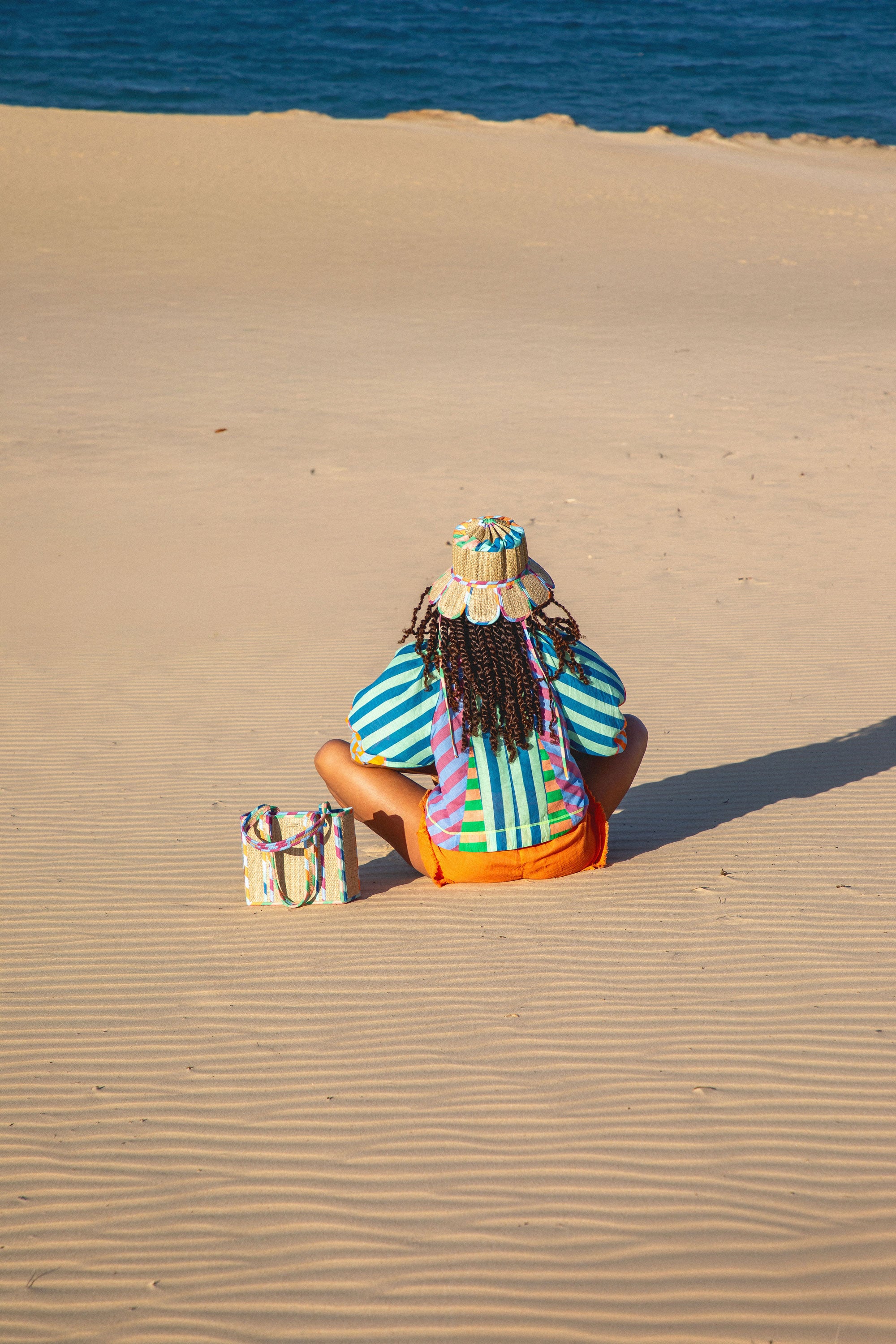 Luxe Manhattan Hat - Confetti Coast