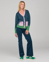 Poet Cardigan - Blue Multi