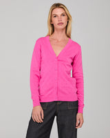 Lora Cardigan - Deep Pink