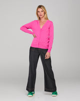 Lora Cardigan - Deep Pink