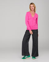 Lora Cardigan - Deep Pink