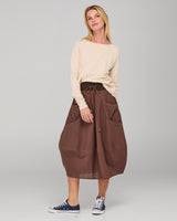 Guru Skirt - Dark Taupe