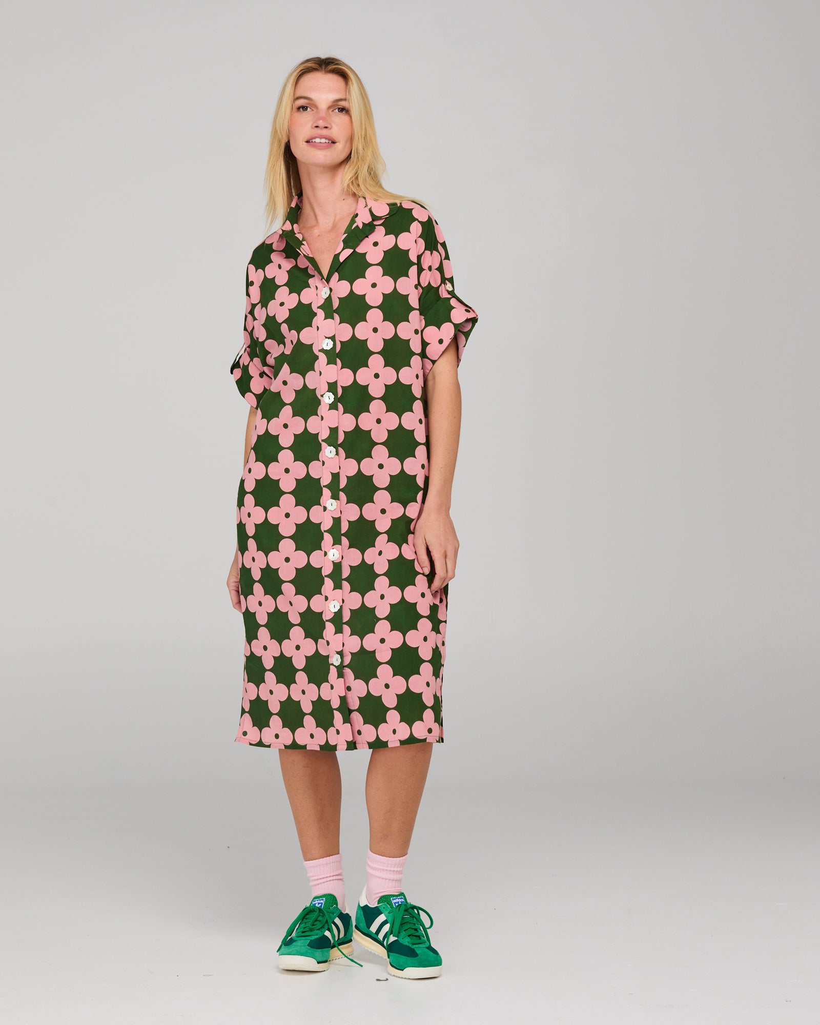 Maui Shirt Dress - Keiko