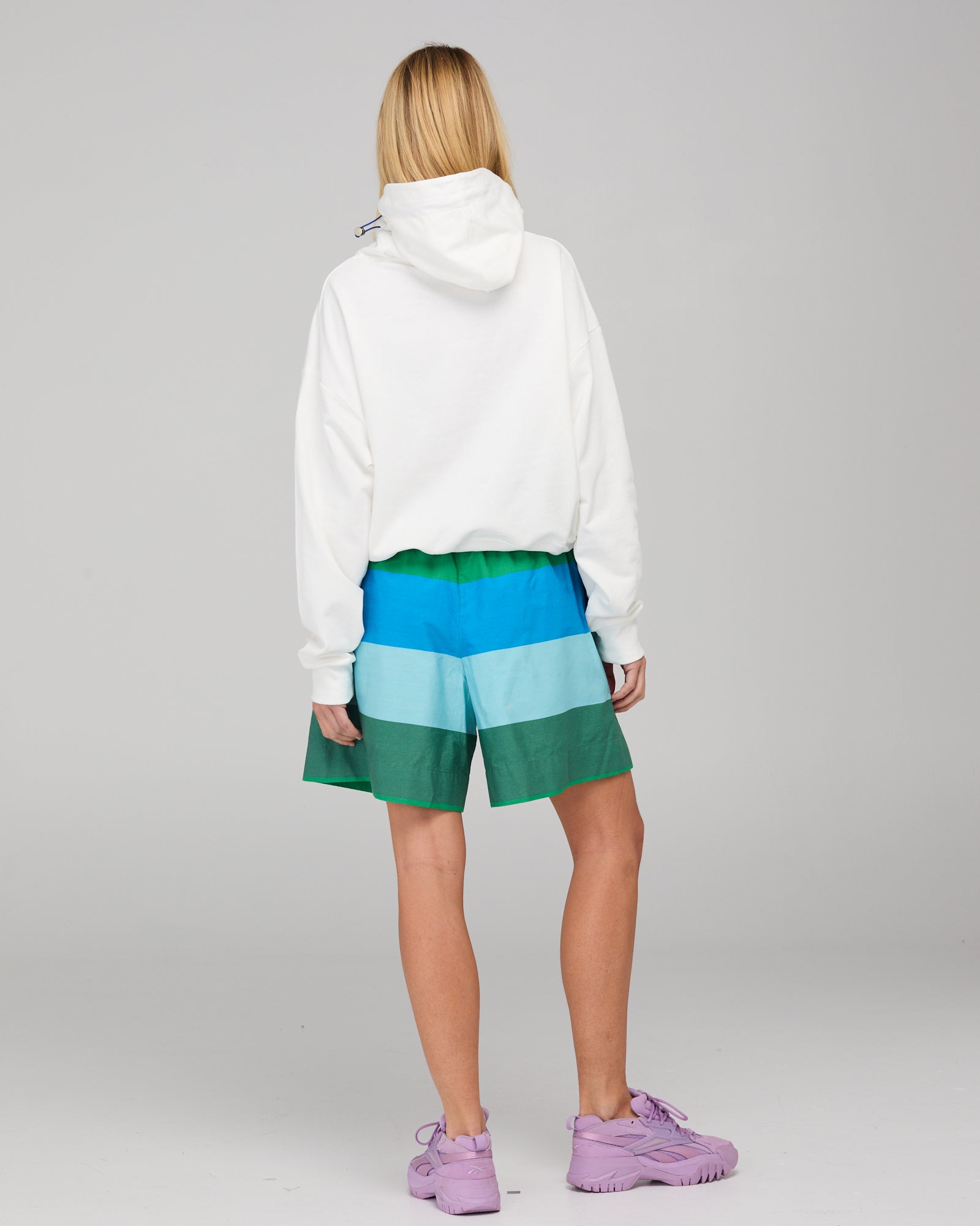 Meeko Embroidered Jumper  - White Multi