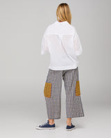 Sabal Shirt - White Mustard Embroidery