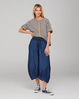 Guru Pant - Dark Denim Contrast Stitching