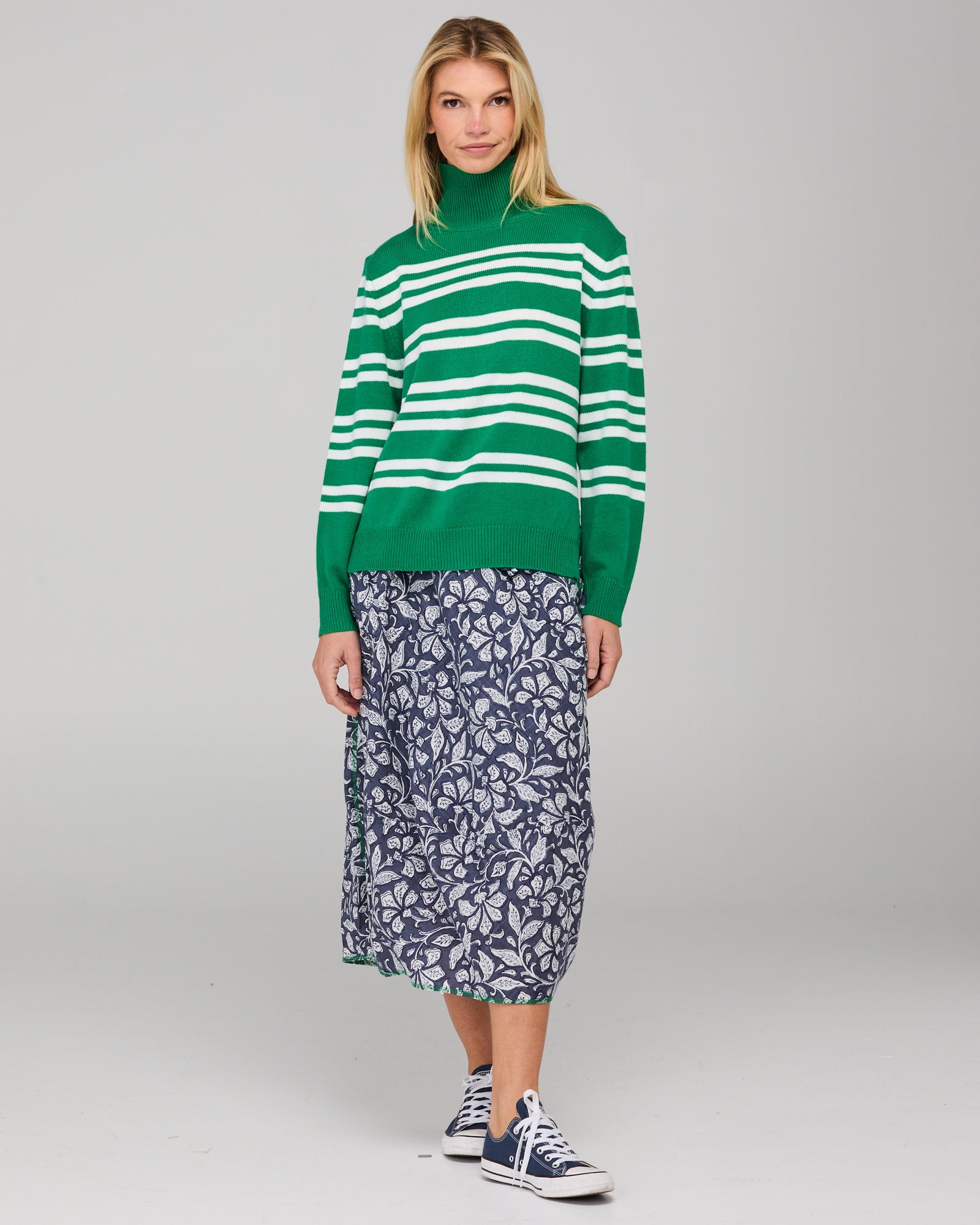 Guru Skirt - Izumi Navy