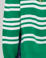 Zena Jumper  - Green Stripe