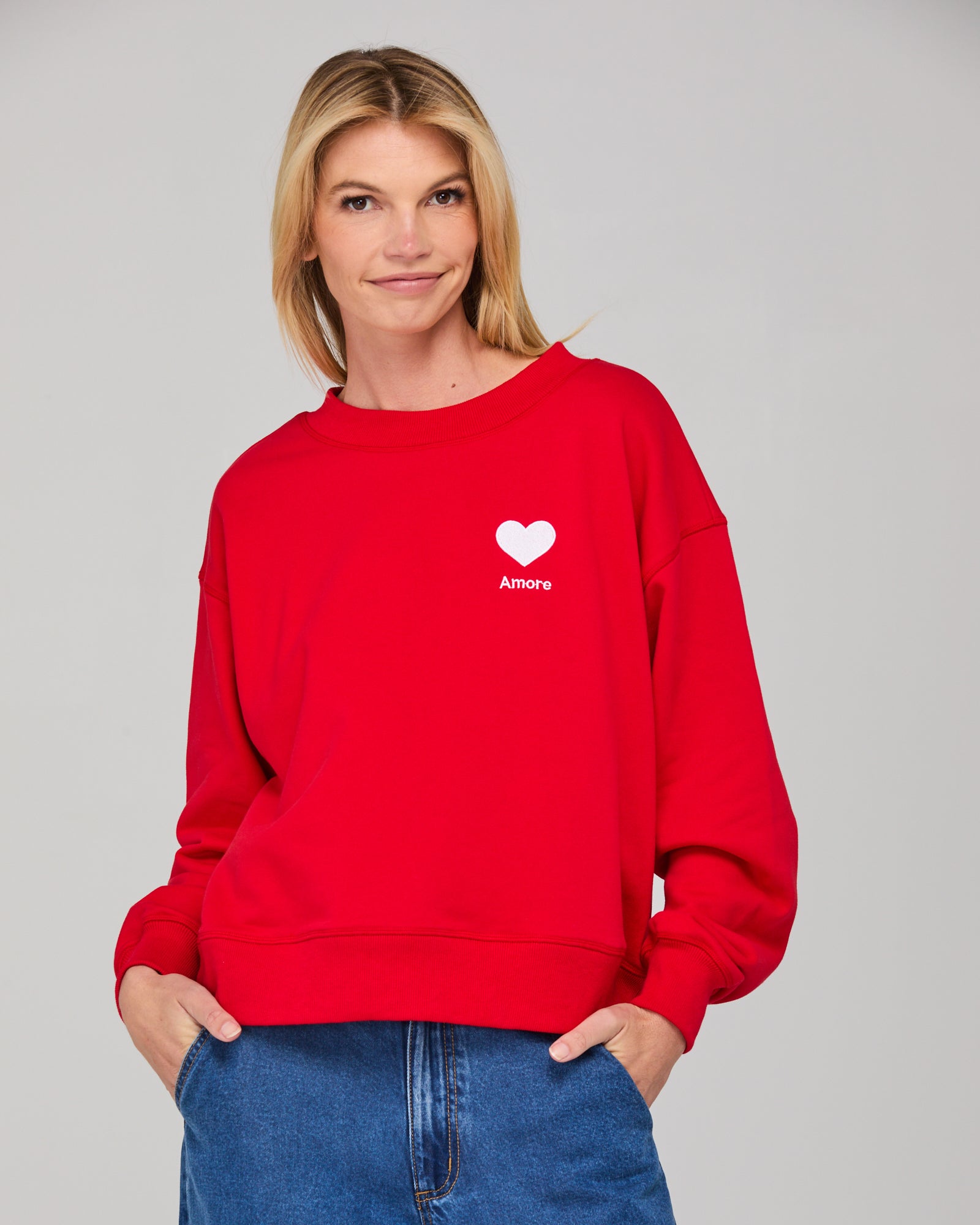 Amore Jumper - Strawberry