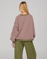 Guru Sweater - Dusty Pink Stripe