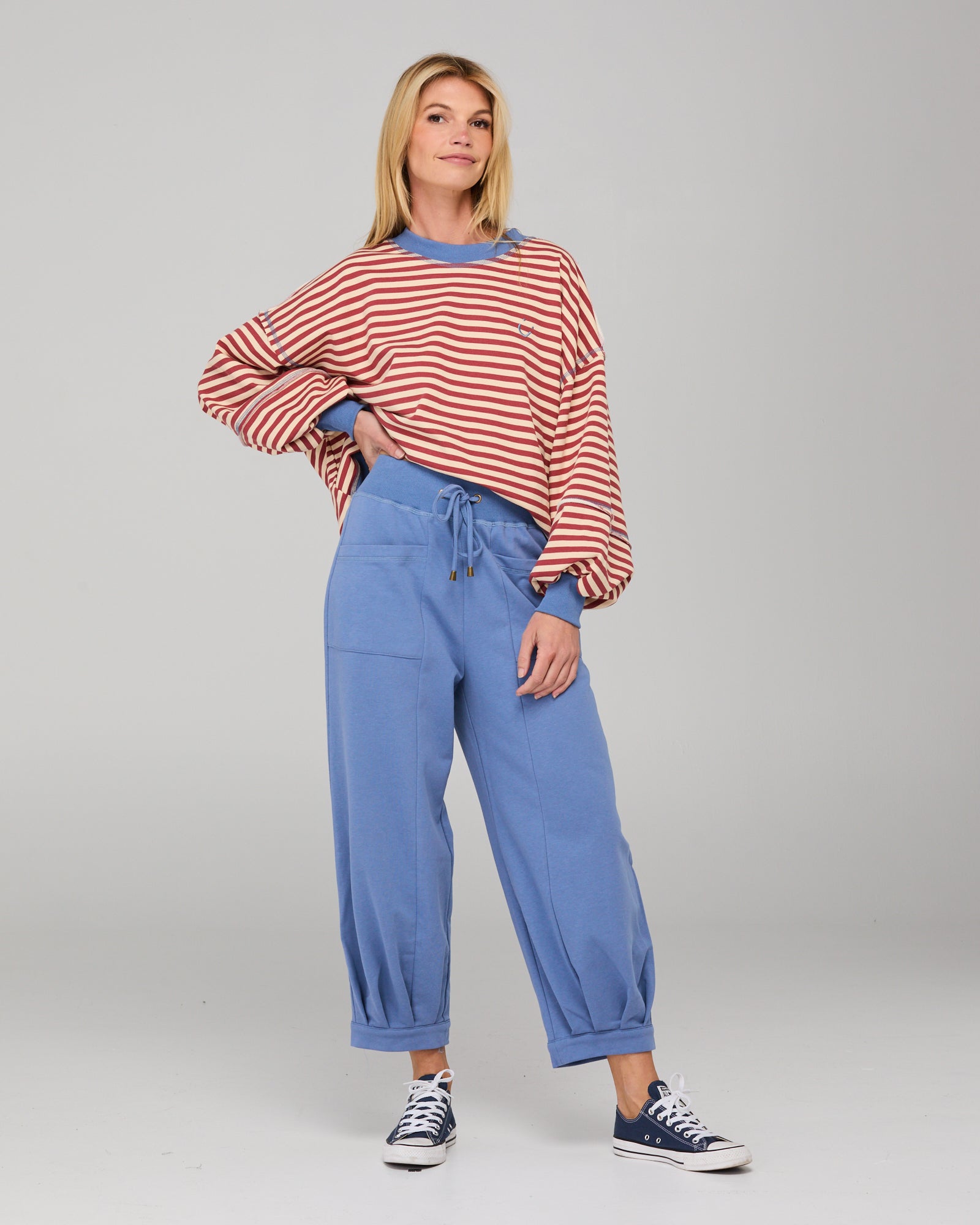 Guru Track Pant - Blue