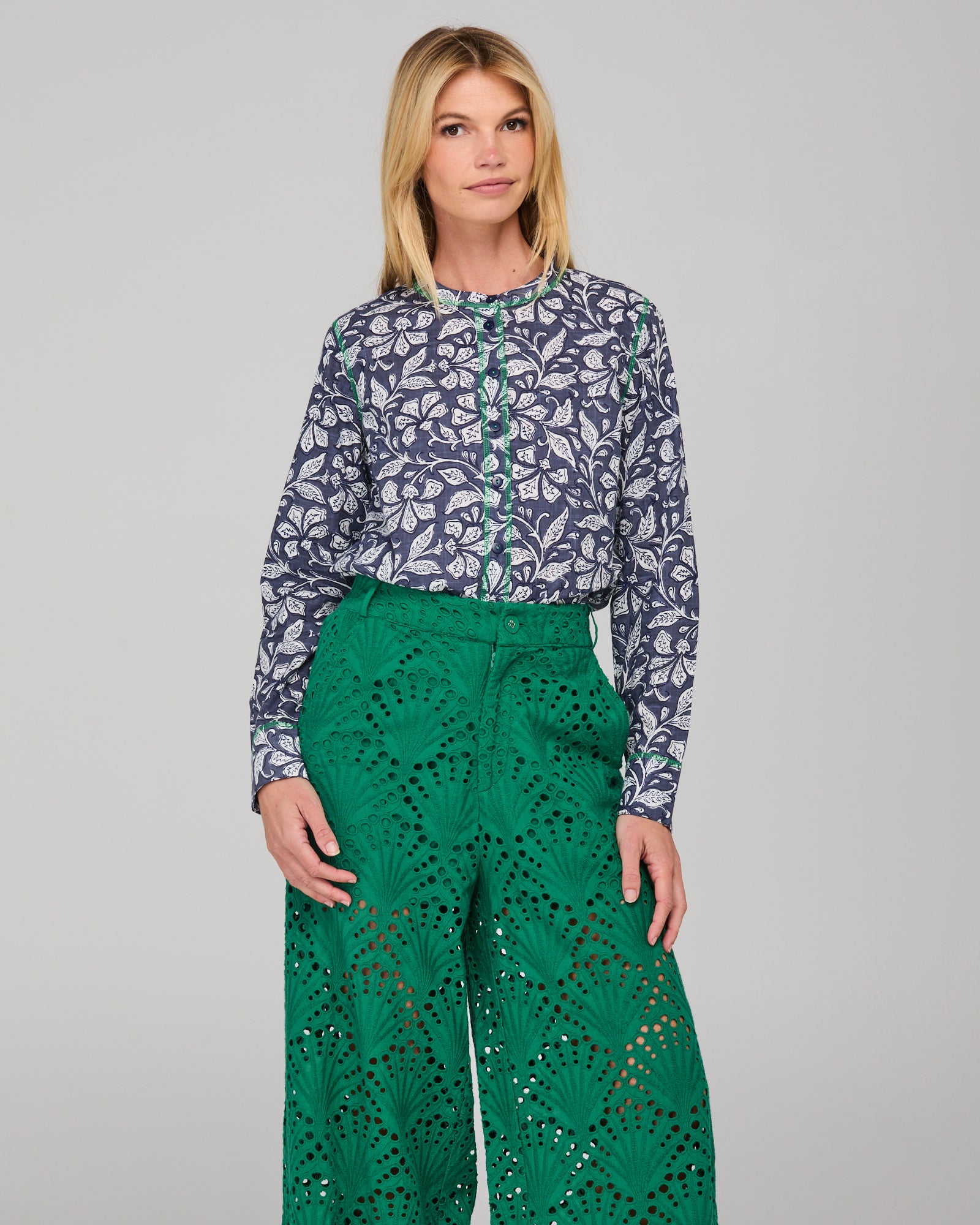 Clove Shirt - Izumi Navy