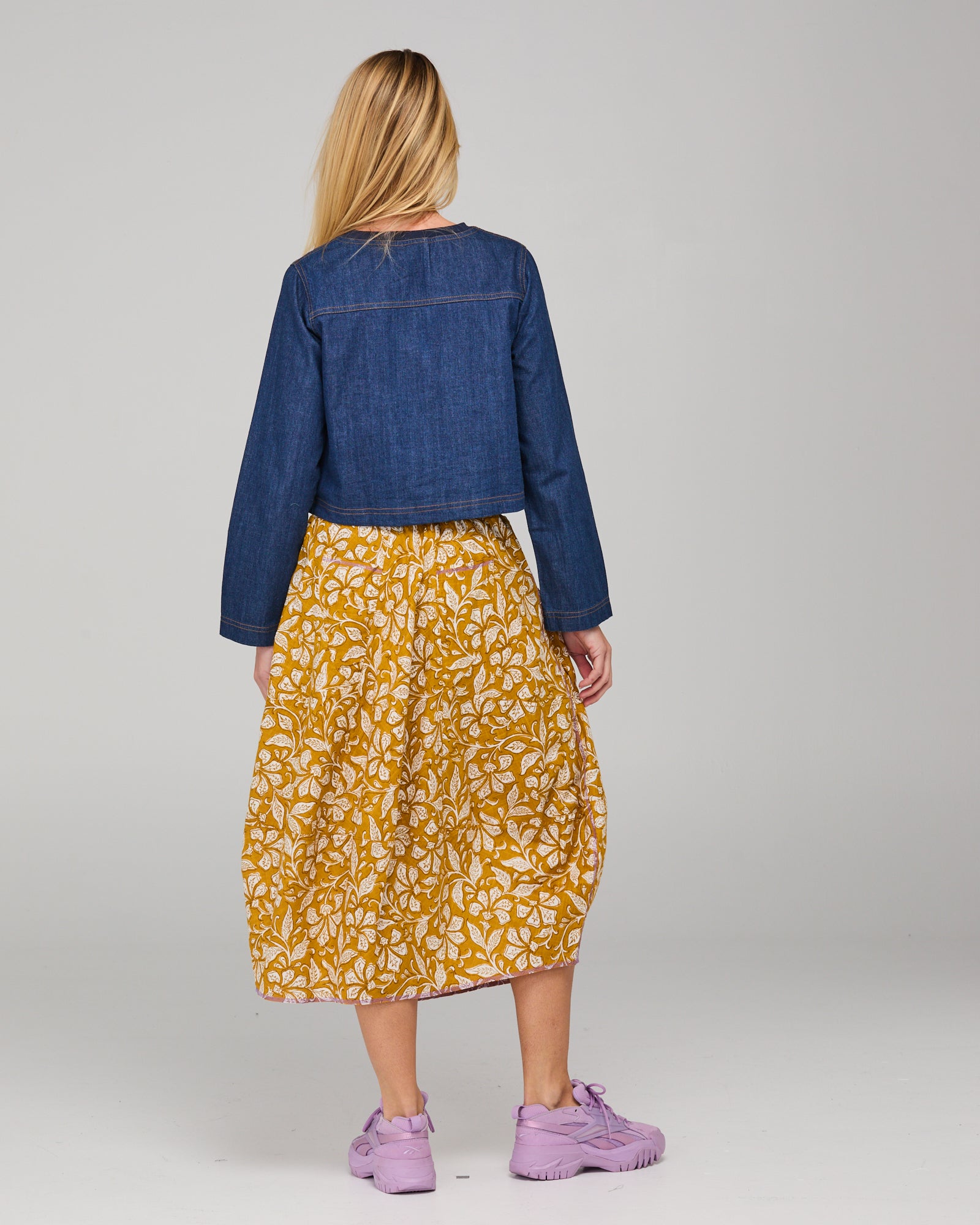 Guru Skirt - Izumi Mustard