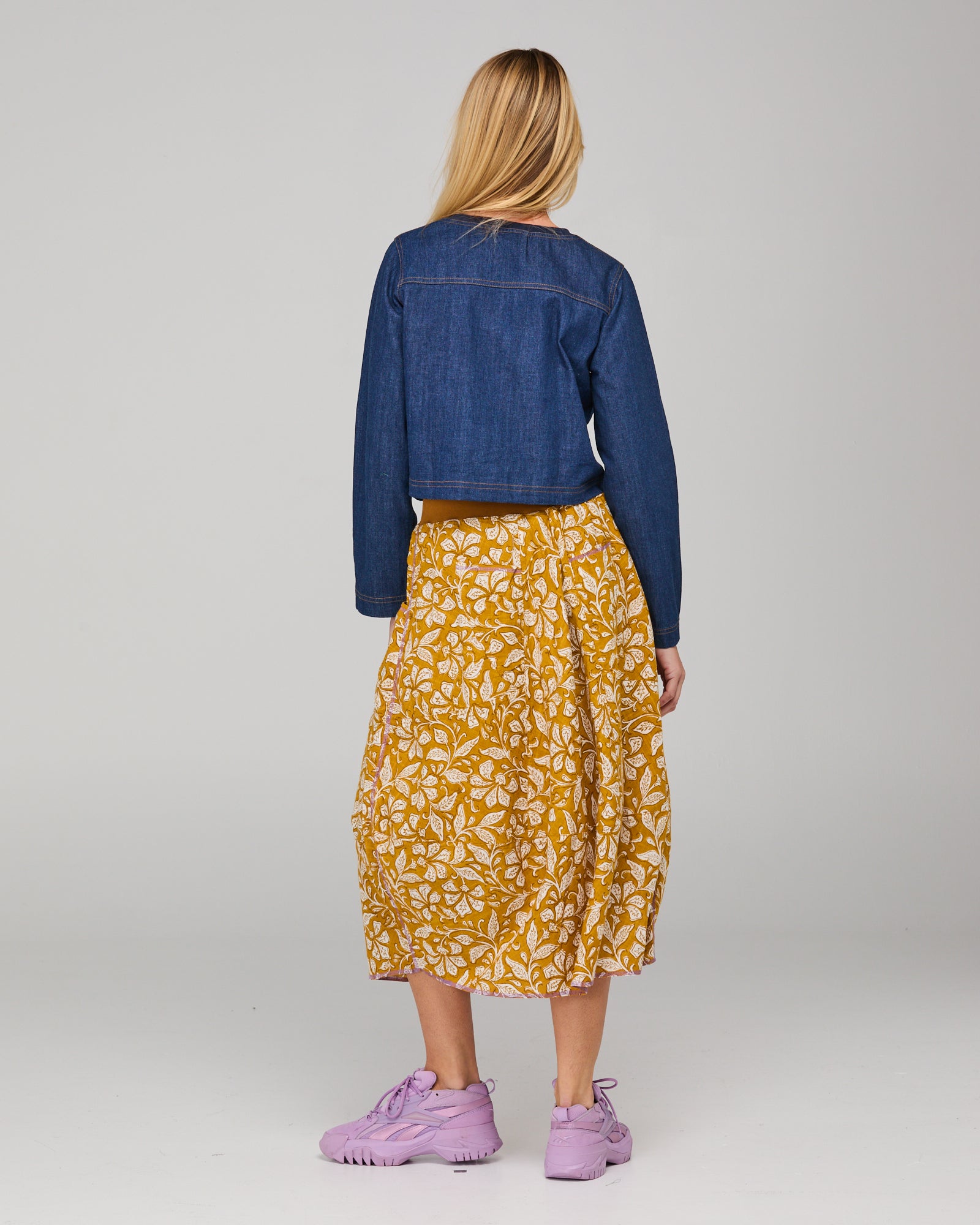 Guru Skirt - Izumi Mustard