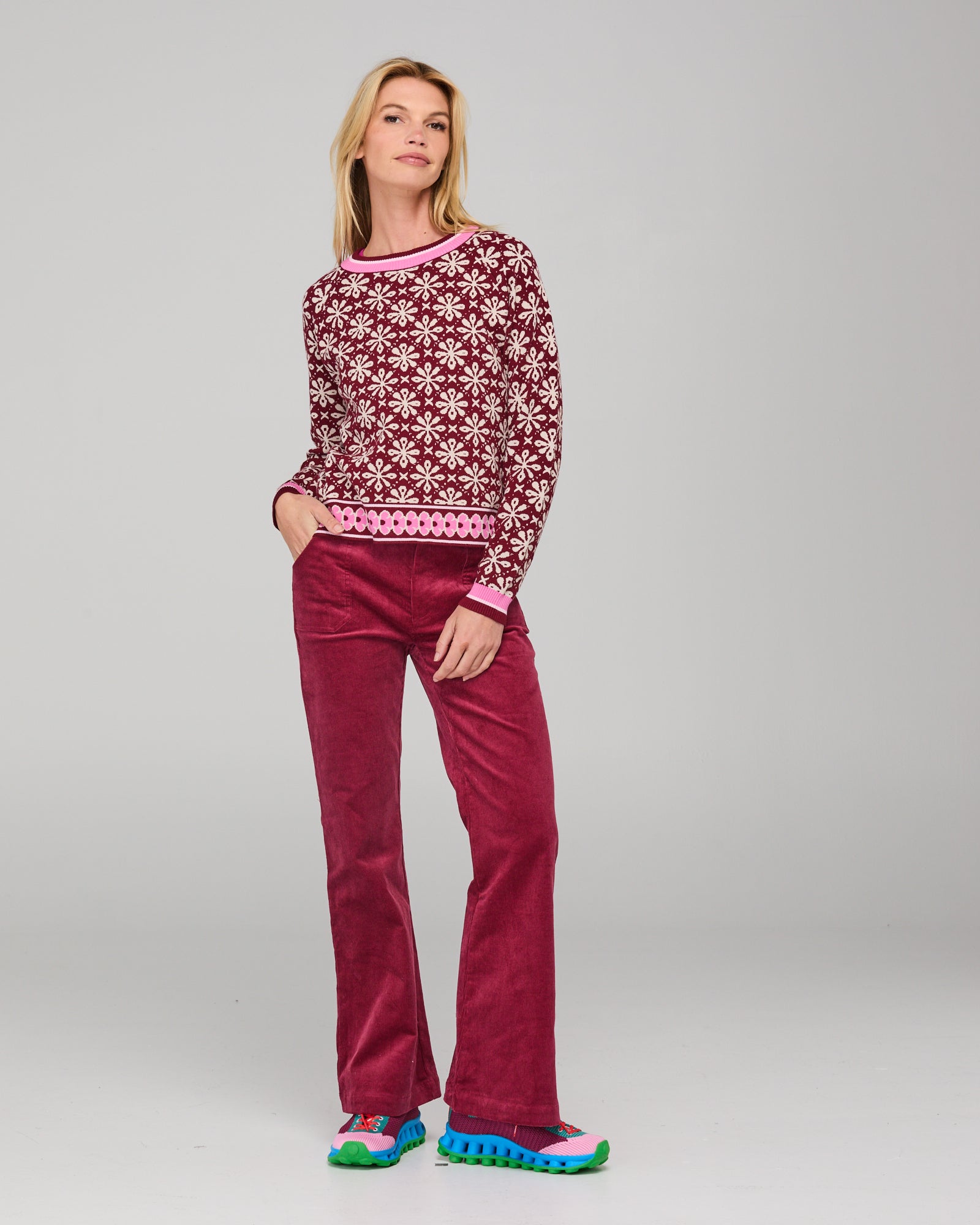 Gigi Jumper - Merlot