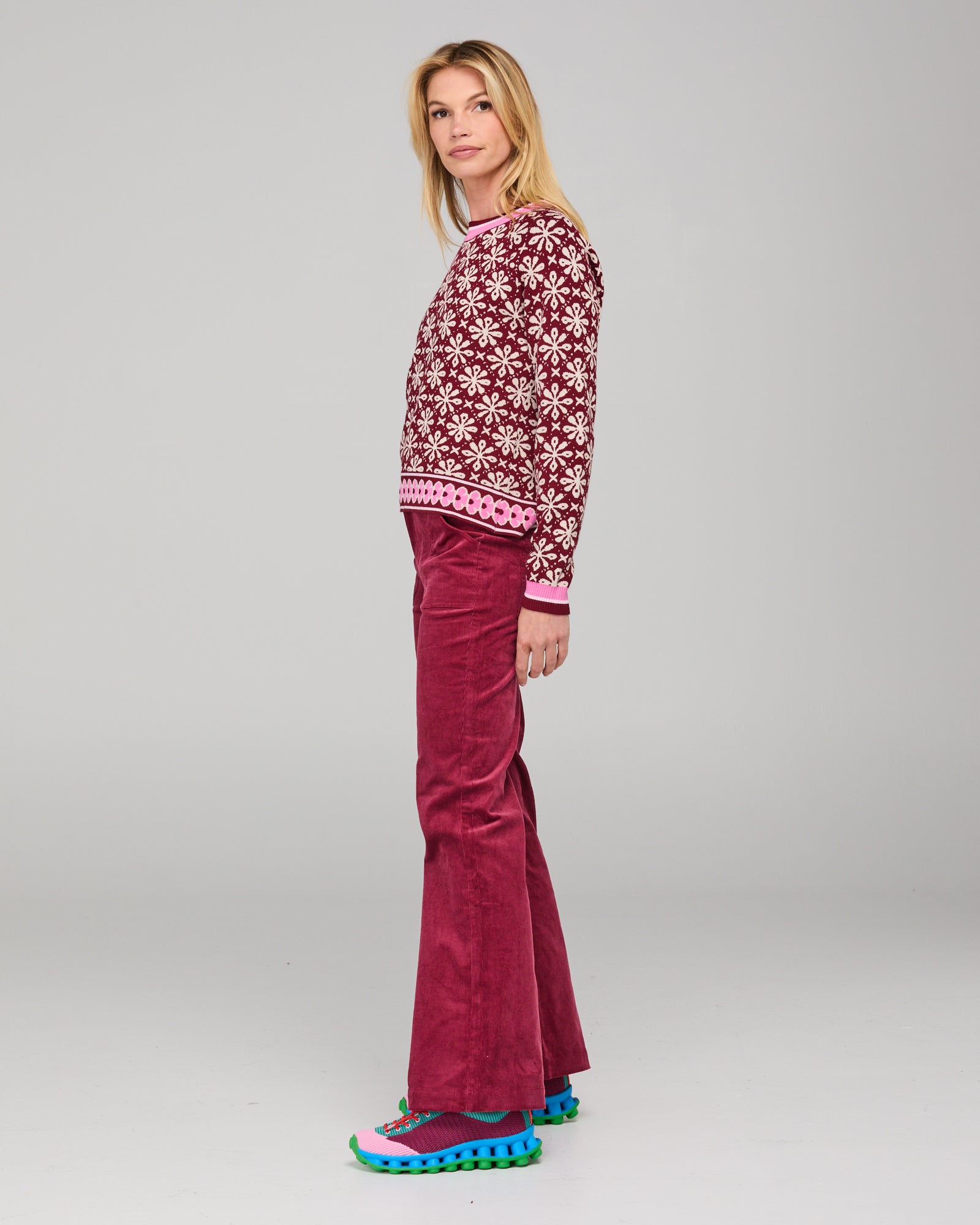 Gigi Jumper - Merlot