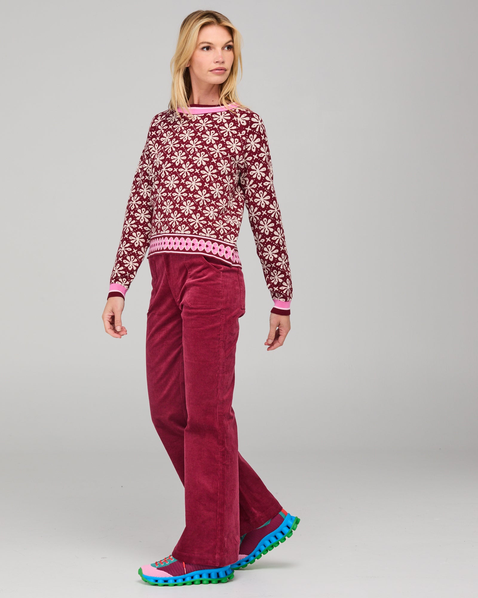Gigi Jumper - Merlot