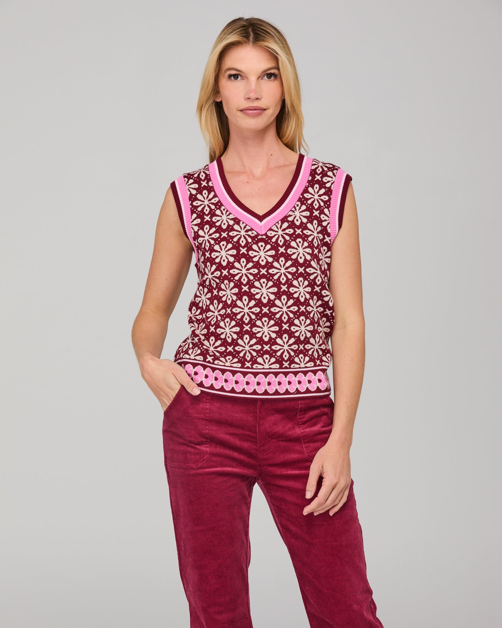 Gigi Vest - Merlot