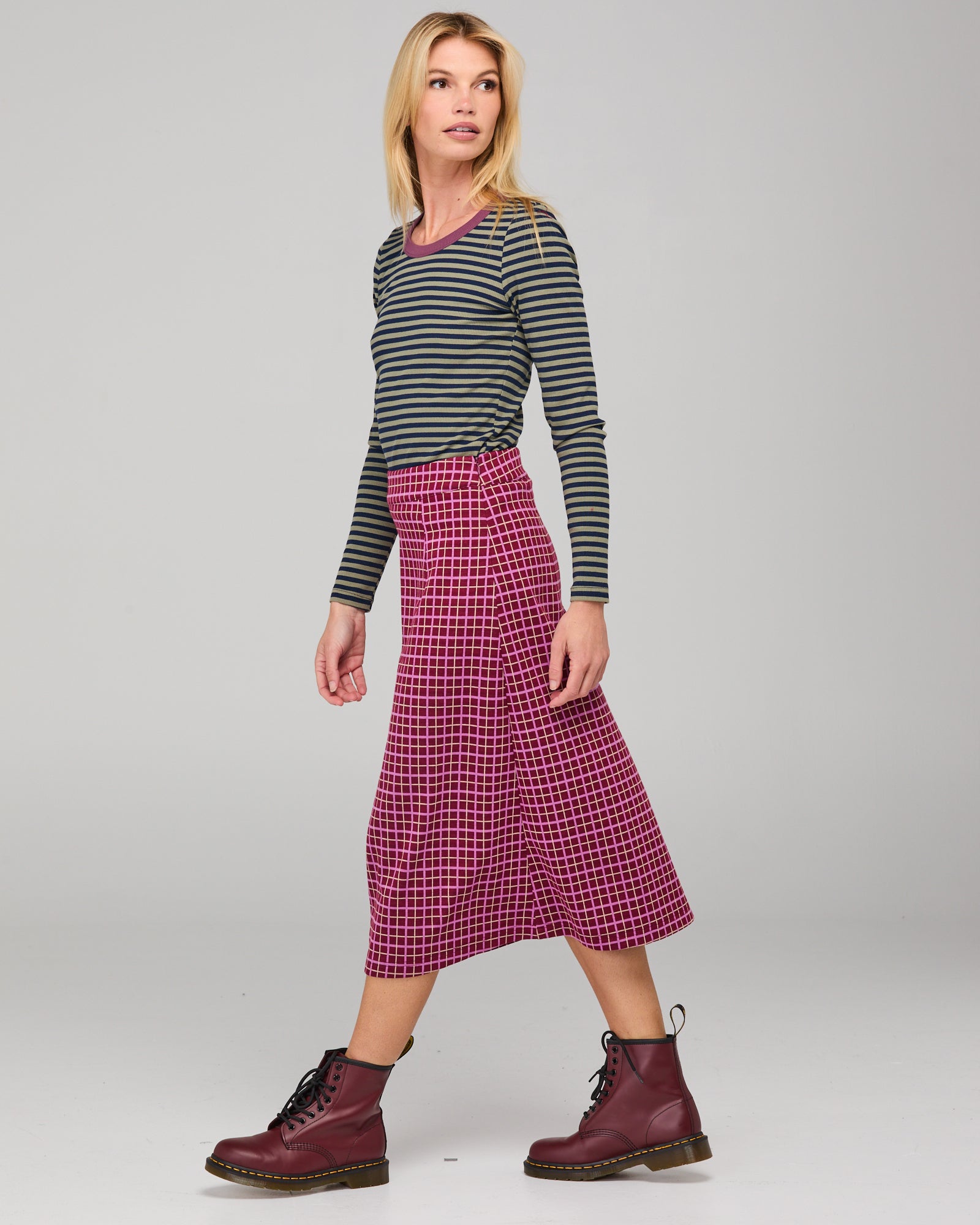 Aiko Skirt - Himari Check