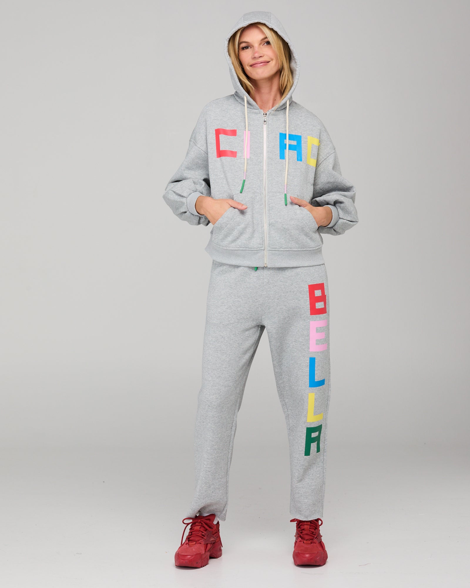 Ciao Hoodie - Grey Marle