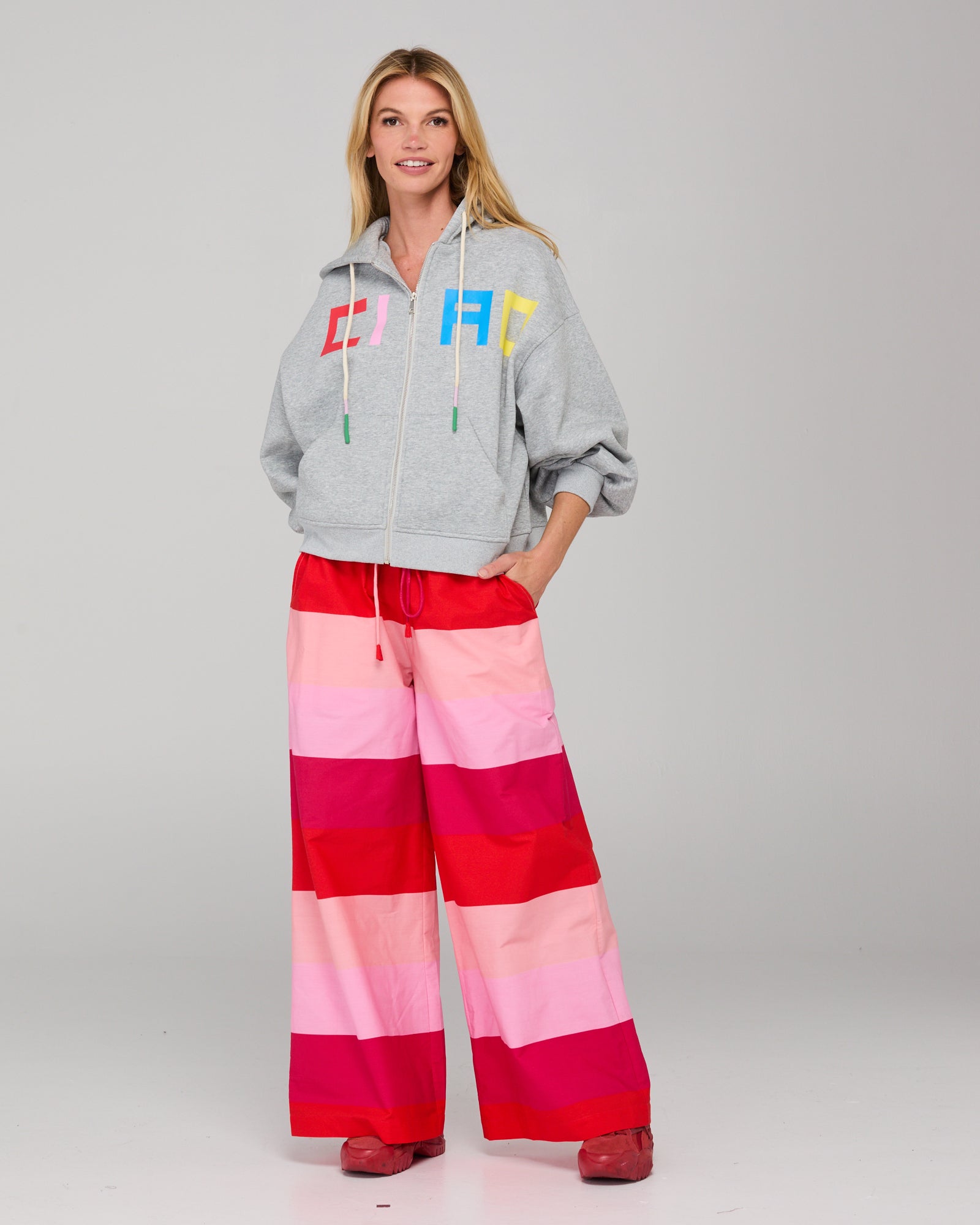 Harper Pant - Emi Pink