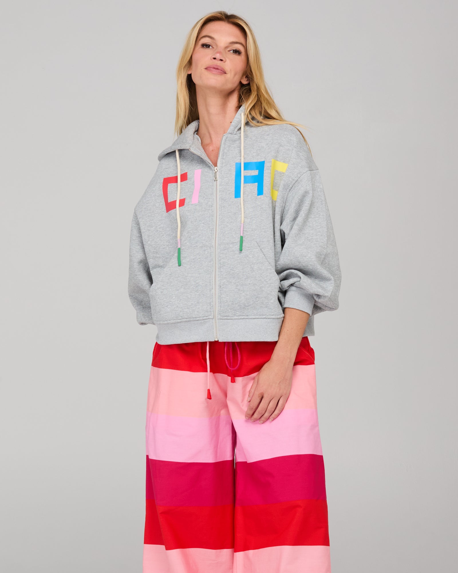 Ciao Hoodie - Grey Marle