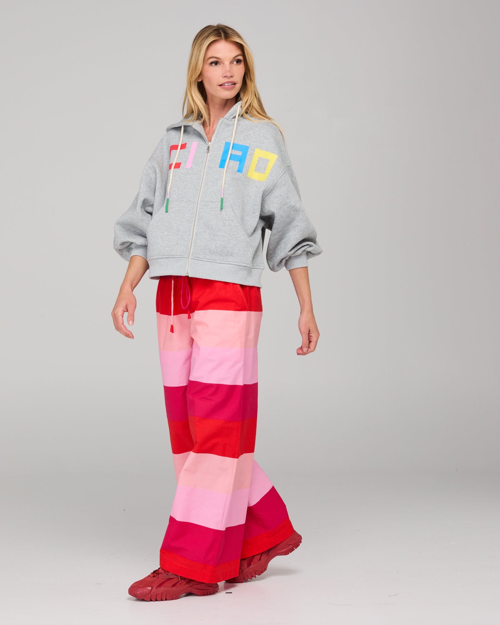 Ciao Hoodie - Grey Marle