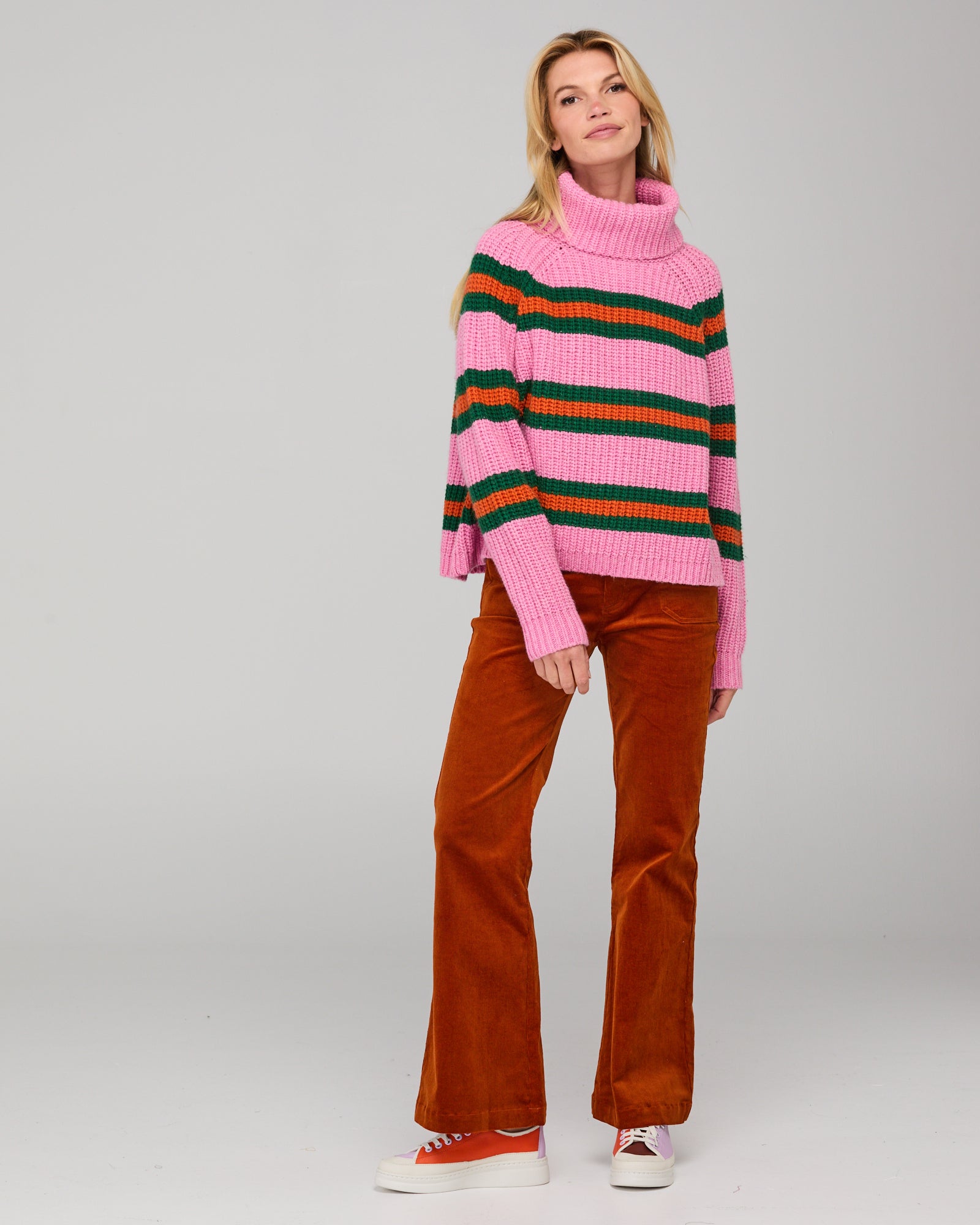 Shanti Jumper - Pink Stripe