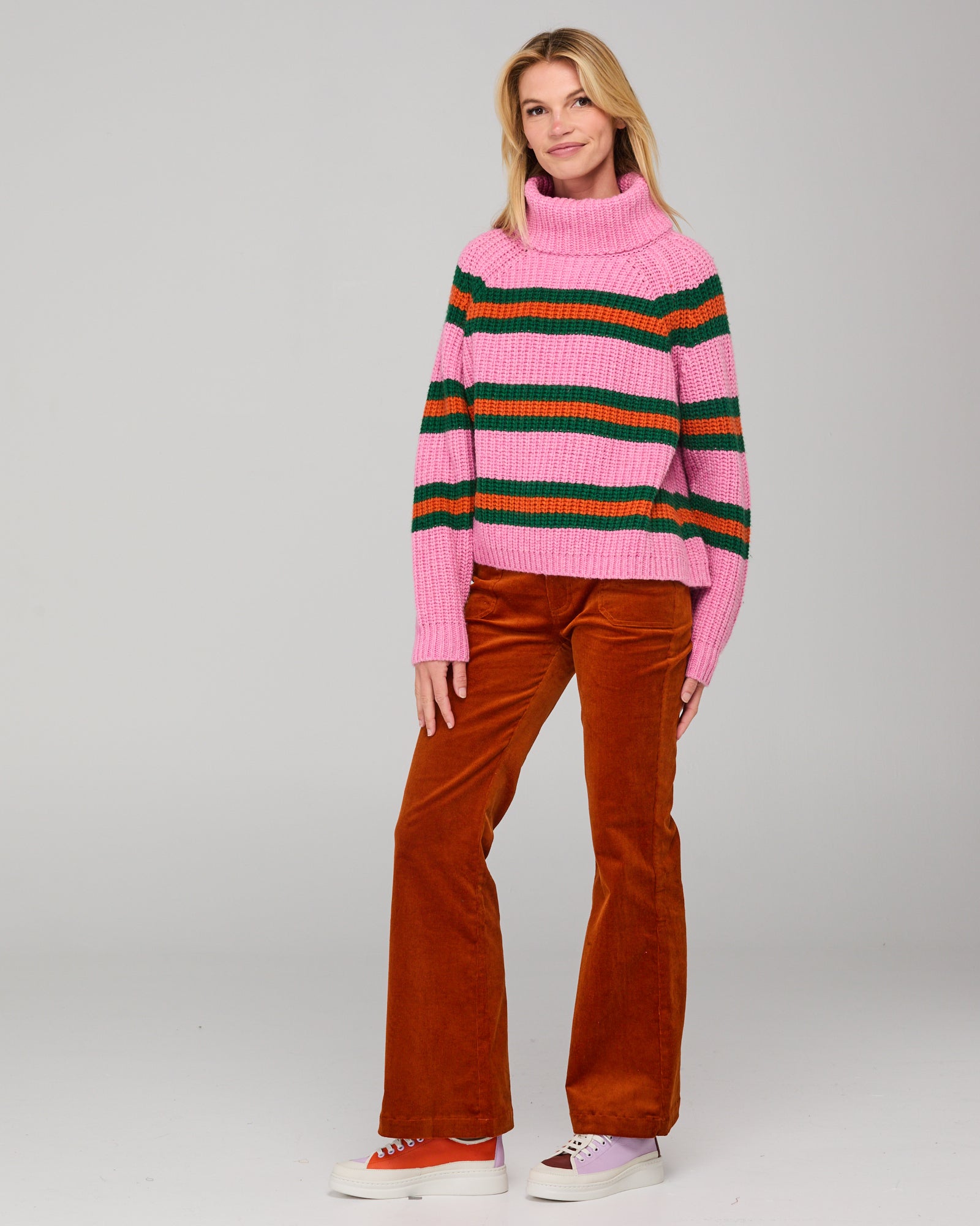 Shanti Jumper - Pink Stripe