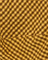Guru Skirt - Mustard Seersucker