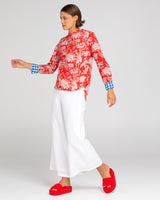 Jedda Linen Pant - White