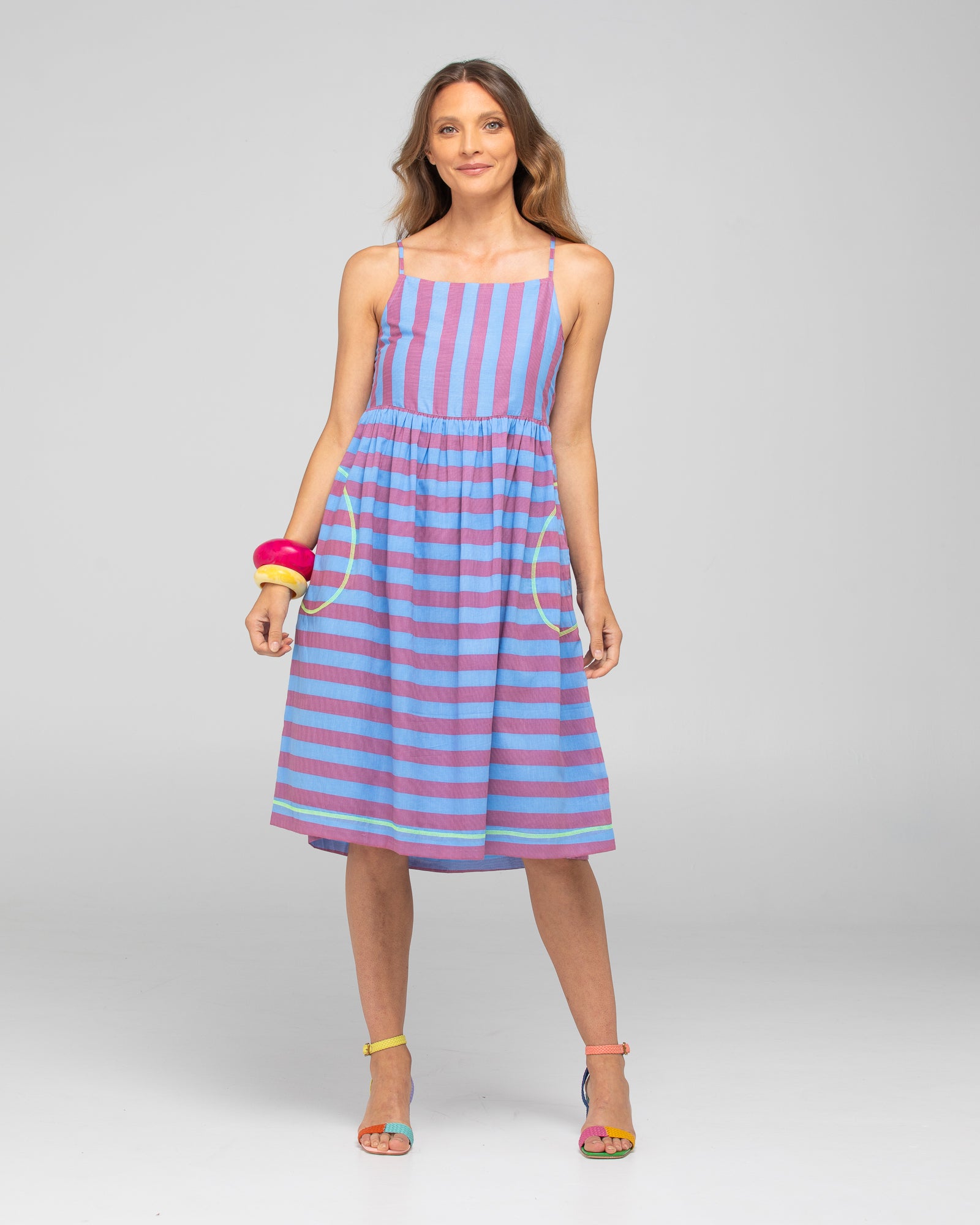 Bambina Dress - Capri Blue