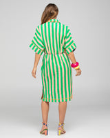 Maui Shirt Dress - Capri Peach