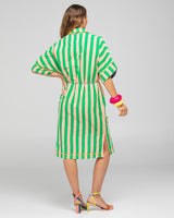 Maui Shirt Dress - Capri Peach