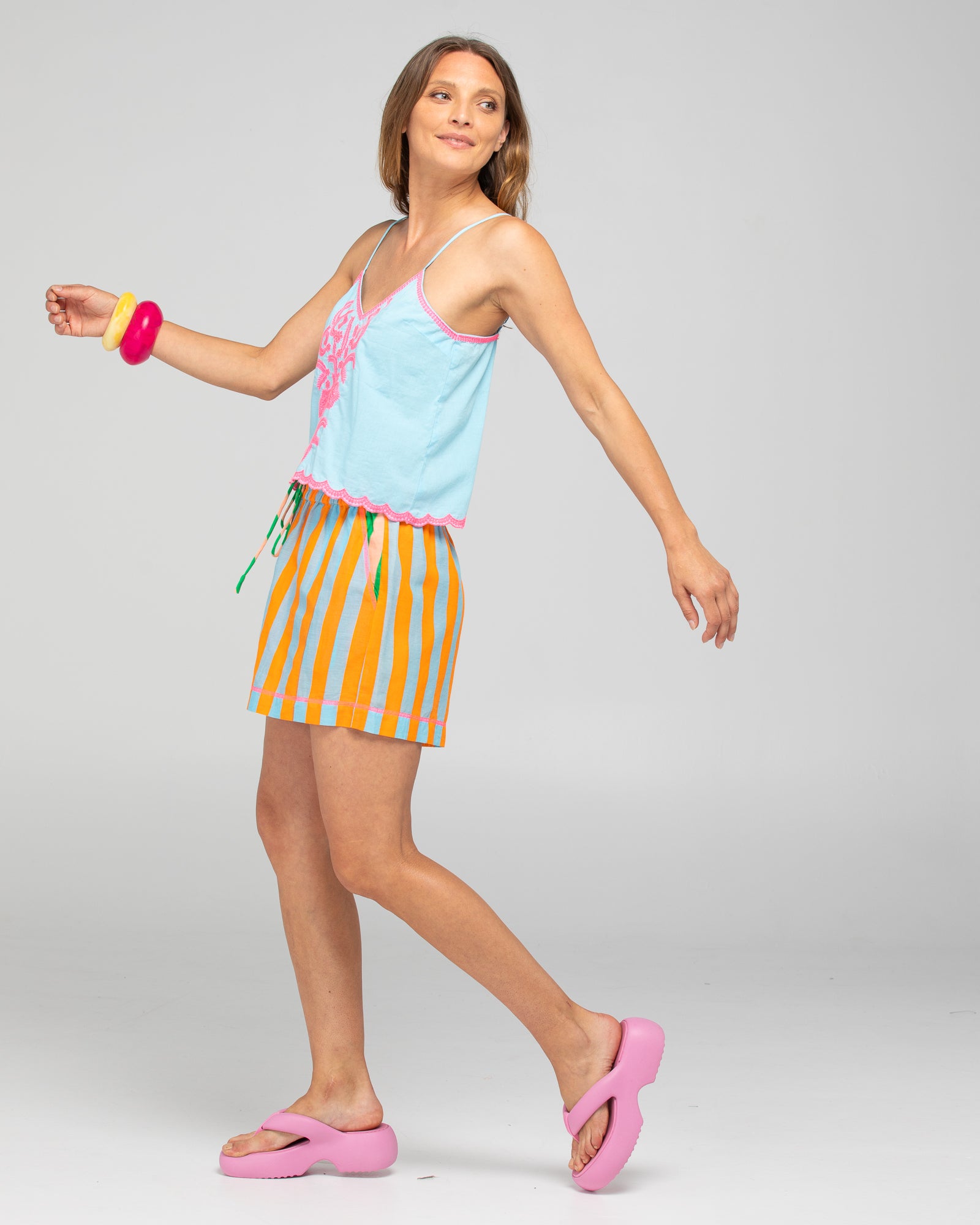 Colada Short - Capri Tangerine