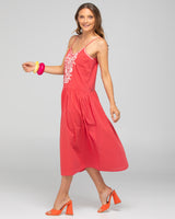 Ahana Dress - Washed Red