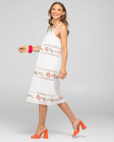 Bonita Dress - White Multi