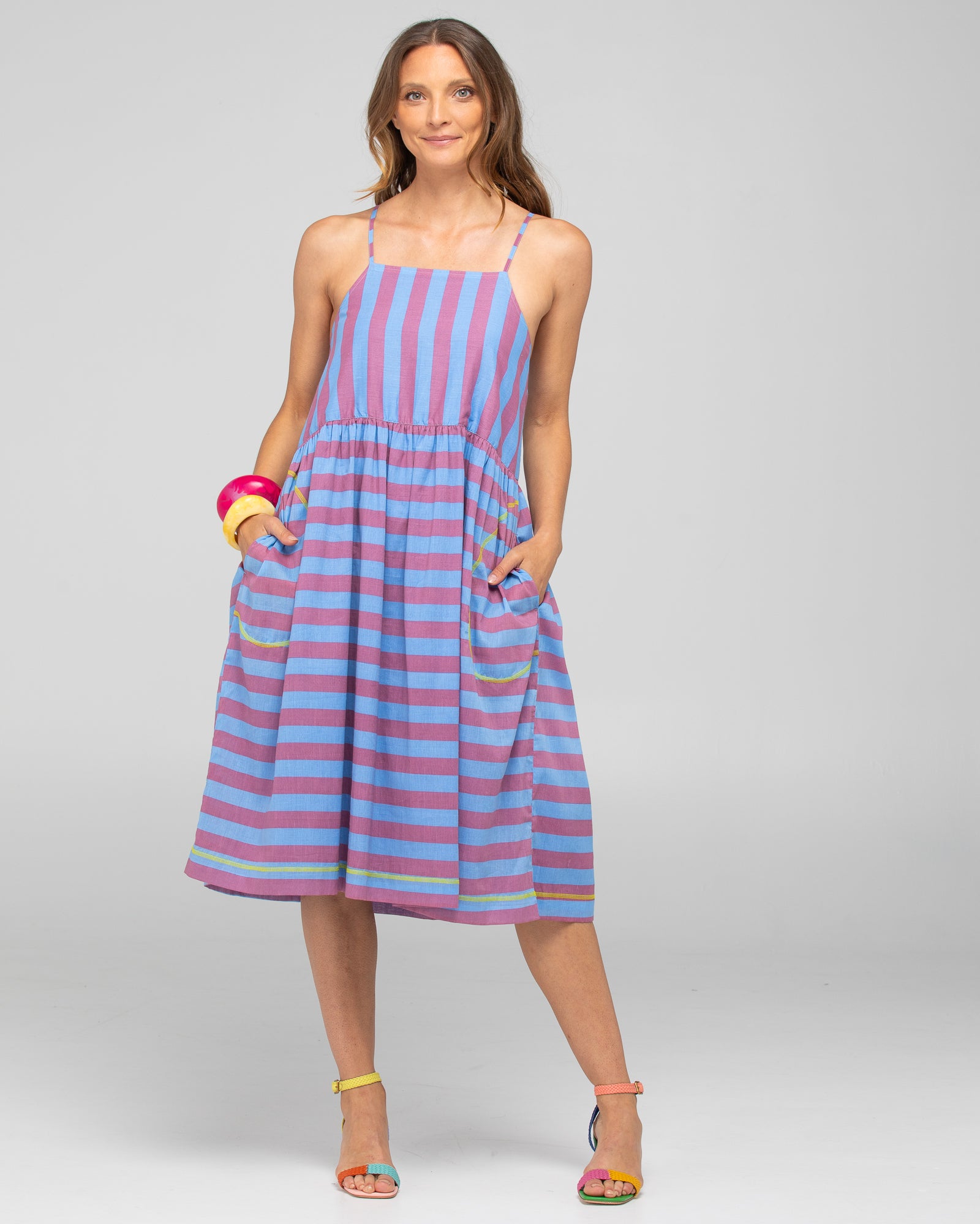 Bambina Dress - Capri Blue