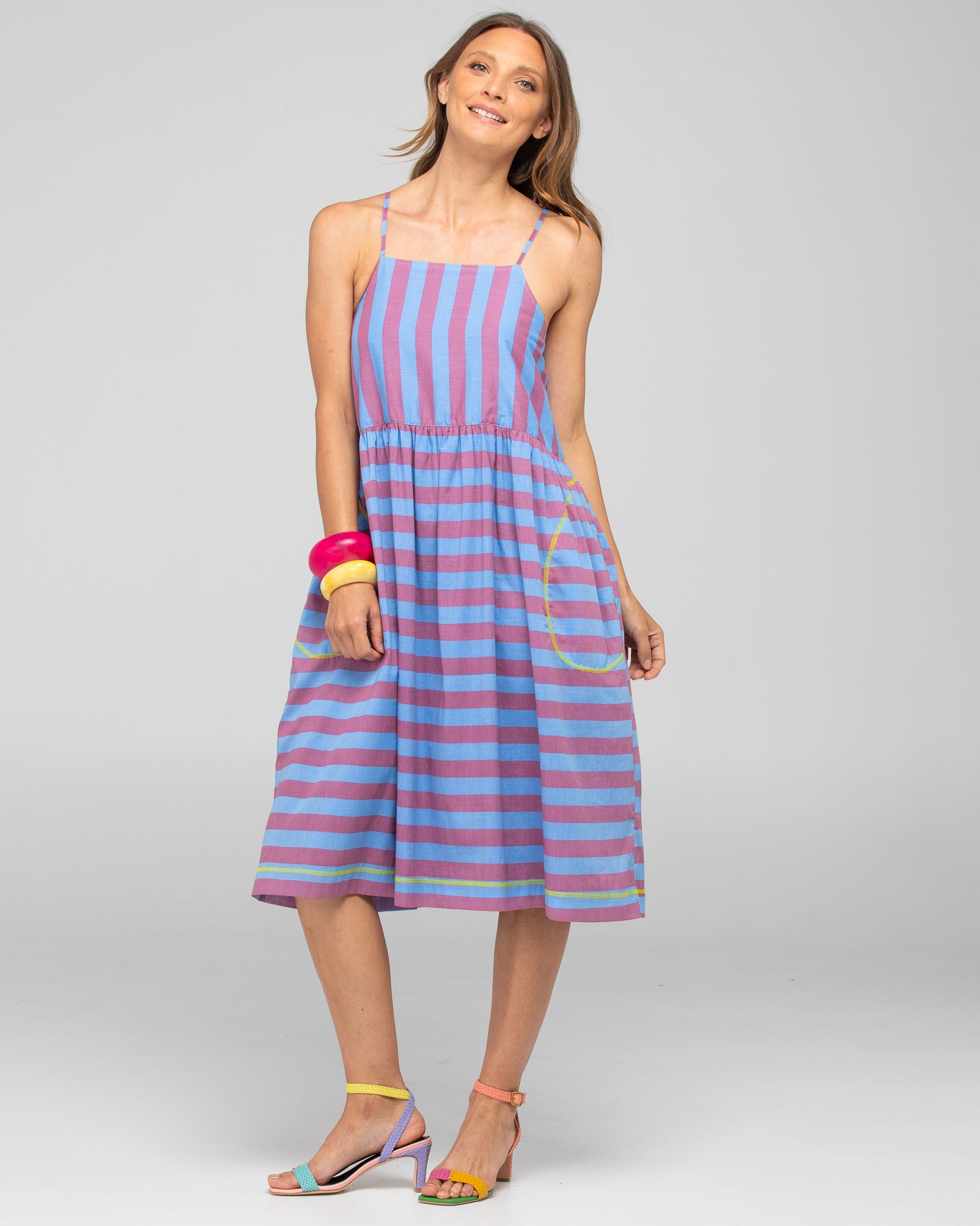 Bambina Dress - Capri Blue