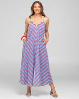 Shimmi Jumpsuit - Capri Blue