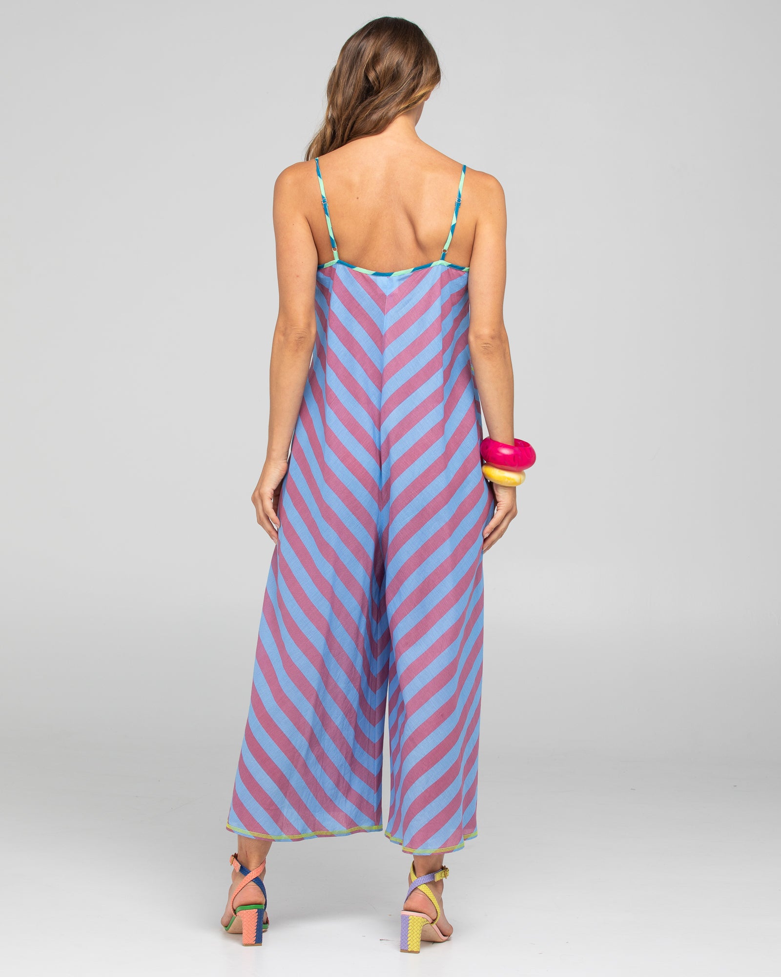 Shimmi Jumpsuit - Capri Blue