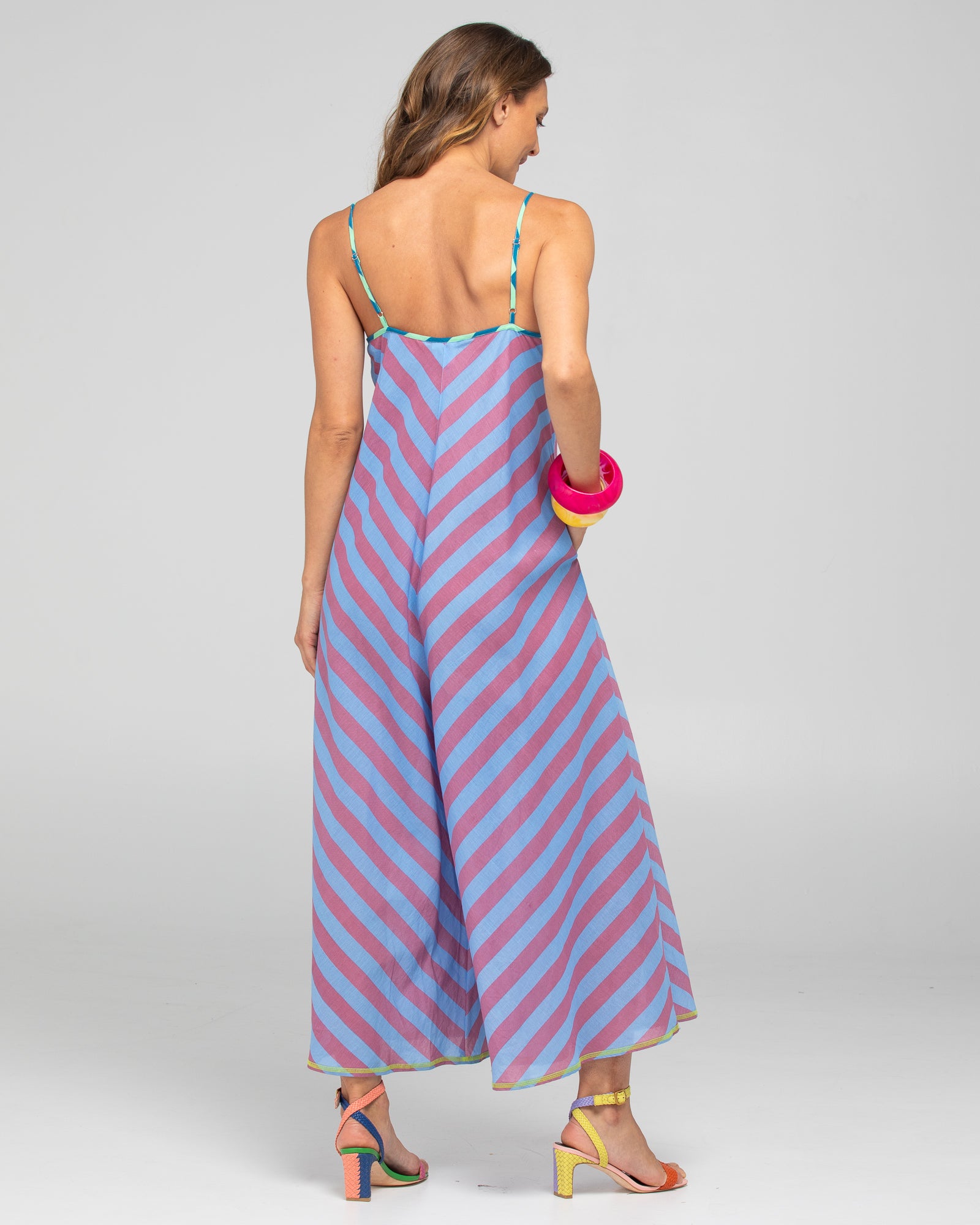 Shimmi Jumpsuit - Capri Blue